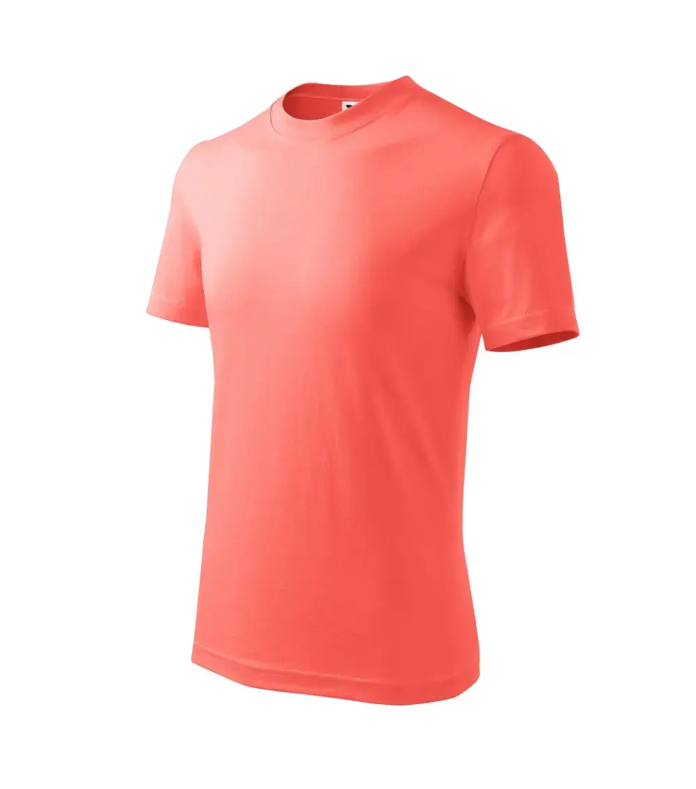 Детская футболка MALFINI Basic 138 Coral Photo 3