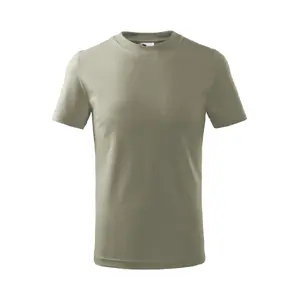 Bērnu T-krekls MALFINI Basic 138 gaiši haki 160 g/m², izmērs 138