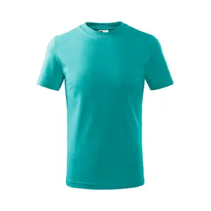 Bērnu T-krekls MALFINI Basic 138 Emerald, blīvums 160 g/m², izmērs nav norādīts