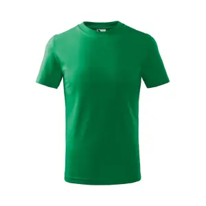 Детская футболка MALFINI Basic 138 Kelly green 160 г/м² размер 160