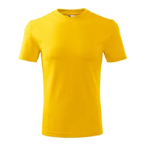 T-shirt MALFINI Classic 101 Yellow 160g/m² unisex