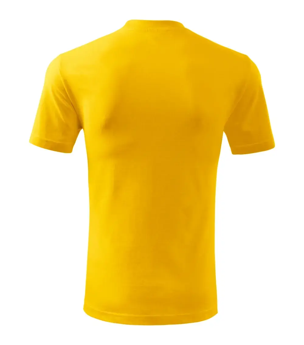 T-shirt MALFINI Classic 101 Yellow 160g/m² Photo 2