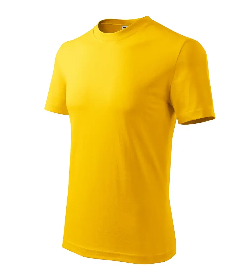 T-shirt MALFINI Classic 101 Yellow 160g/m² Photo 3