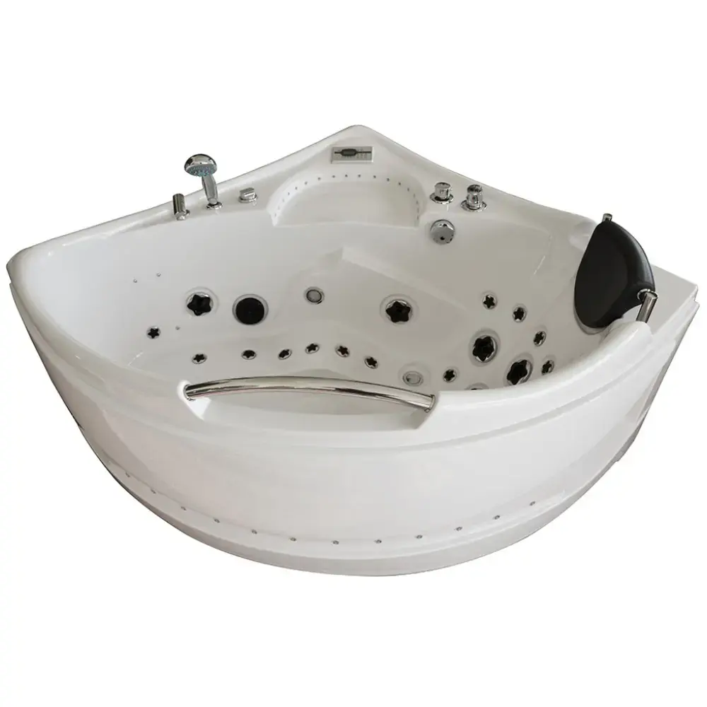 Massage bathtub AMUE AMUS-1085 Right 135x135 cm Photo 3