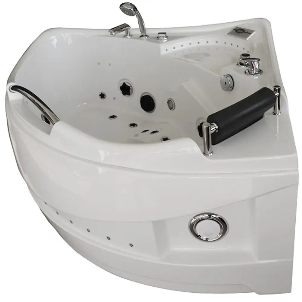 Massage bathtub AMUE AMUS-1085 Right 135x135 cm Photo 4