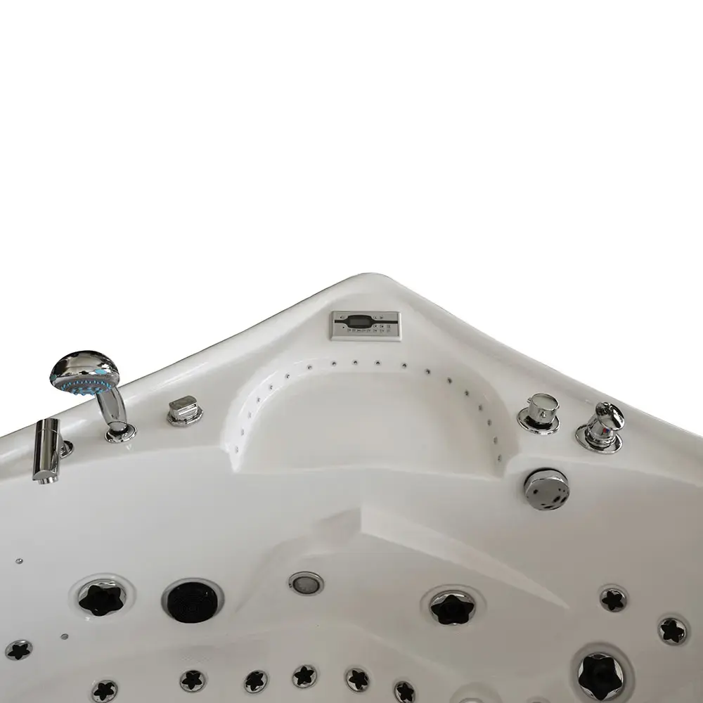 Massage bathtub AMUE AMUS-1085 Right 135x135 cm Photo 7