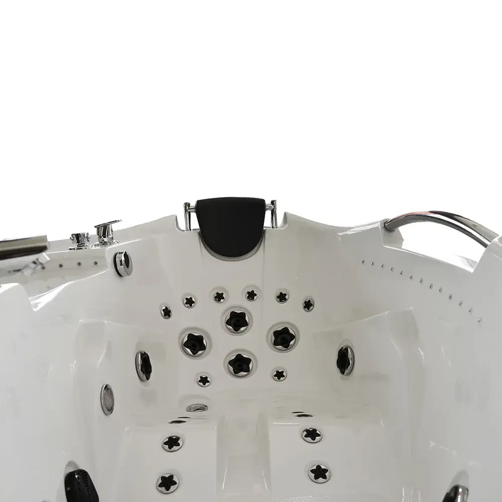 Massage bathtub AMUE AMUS-1085 Right 135x135 cm Photo 8