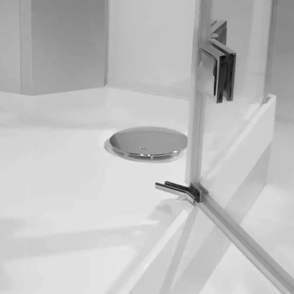 Steam shower cabin AMUE AMUE-H1000-21R Black Photo 3