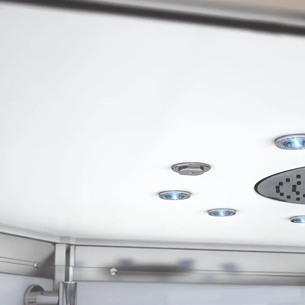 Steam shower cabin AMUE AMUE-H1000-21R Black Photo 4
