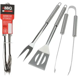 BBQ Accessory Set 3pcs 3152600 — grilling tools set, 3 pieces