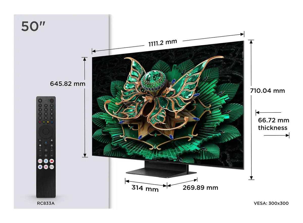 Televizors TCL 50C7K Photo 2