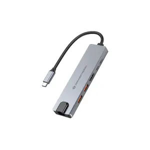 Dokstacija Conceptronic DONN29G 6-in-1 USB 3.2 Gen 2 4K60Hz HDMI