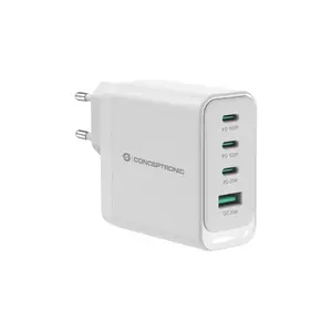 Charger Conceptronic ALTHEA22W100 4-Port 100W GaN USB PD USB-C x 3 USB-A x 1 QC 3.0 PPS PD 3.0