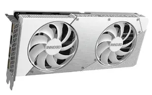 Graphics card Inno3D GeForce RTX 5060 Ti — 16 GB GDDR7, PCIe 5.0, 448 GB/s, 250 mm, 2-slot, white