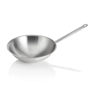WAS Wok Pan DE1232270380 38 cm Round Non-Stick