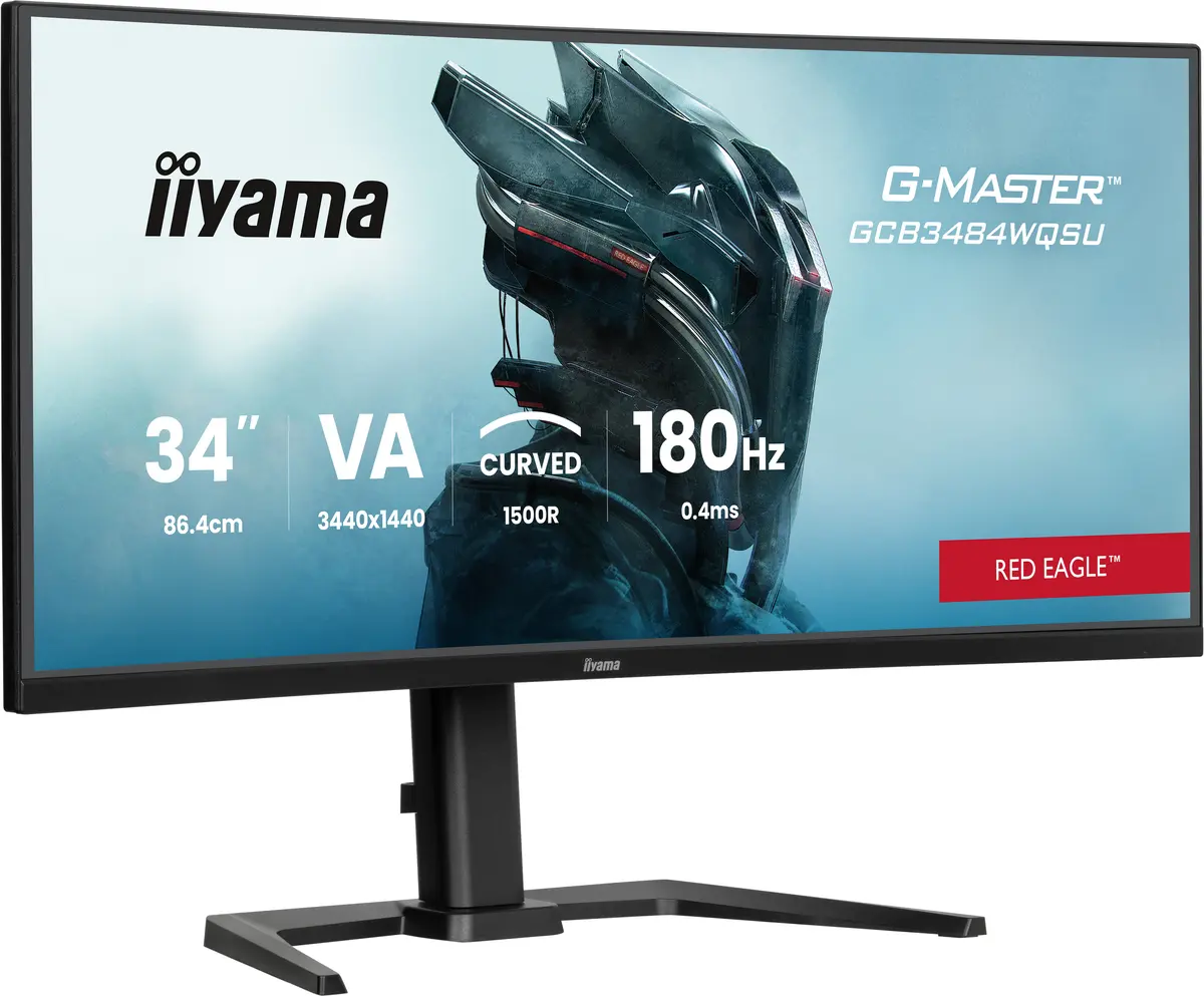 Iiyama G-MASTER GCB3484WQSU-B1 Izliekts spēļu monitors