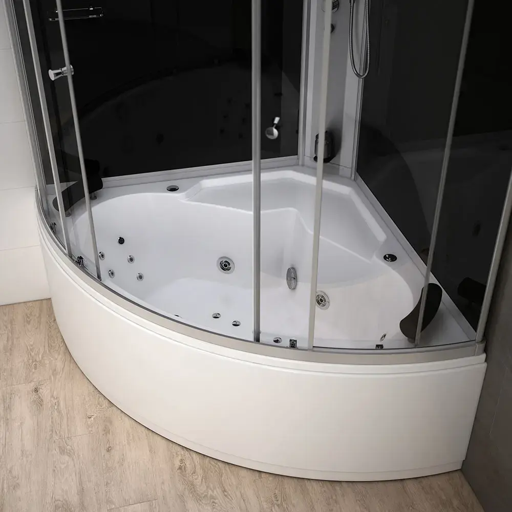 Steam shower cabin AMUE AMUE-AF1515 Black 150x150 Photo 3