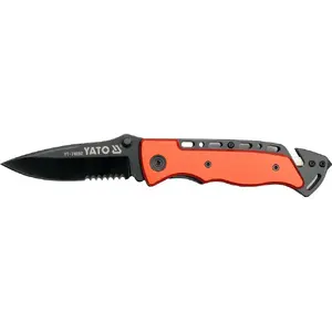 Saliekamais nazis Yato YT-76052 Drop point 20 cm kopējā garumā