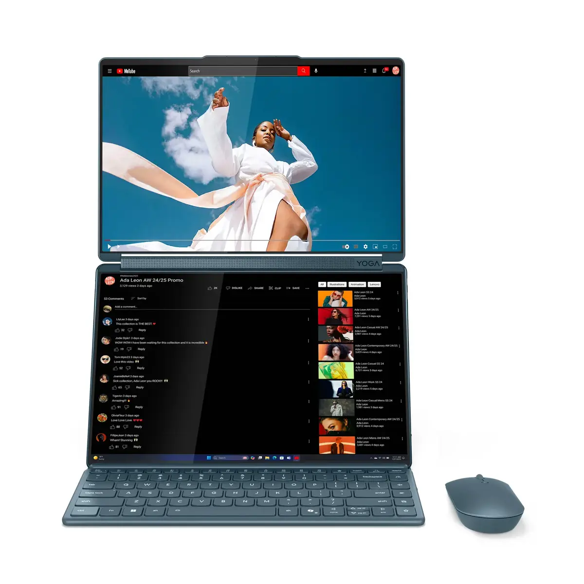 Ноутбук Lenovo Yoga Book 9 Photo 2