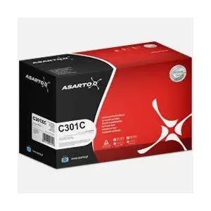 Toner Asarto Cyan AS-LO301CN replacement for 44973535, compatible cyan cartridge