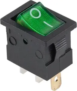 LechPol MK1011 Toggle Switch with Green Illumination 15A 12V