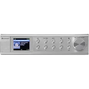 Internet radio Soundmaster IR1500SI — DAB+/FM digital tuner, 3 W, 2" TFT display, silver