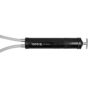 Шприц для смазки (ручной) YATO YT-0707, 500 мл, чёрный