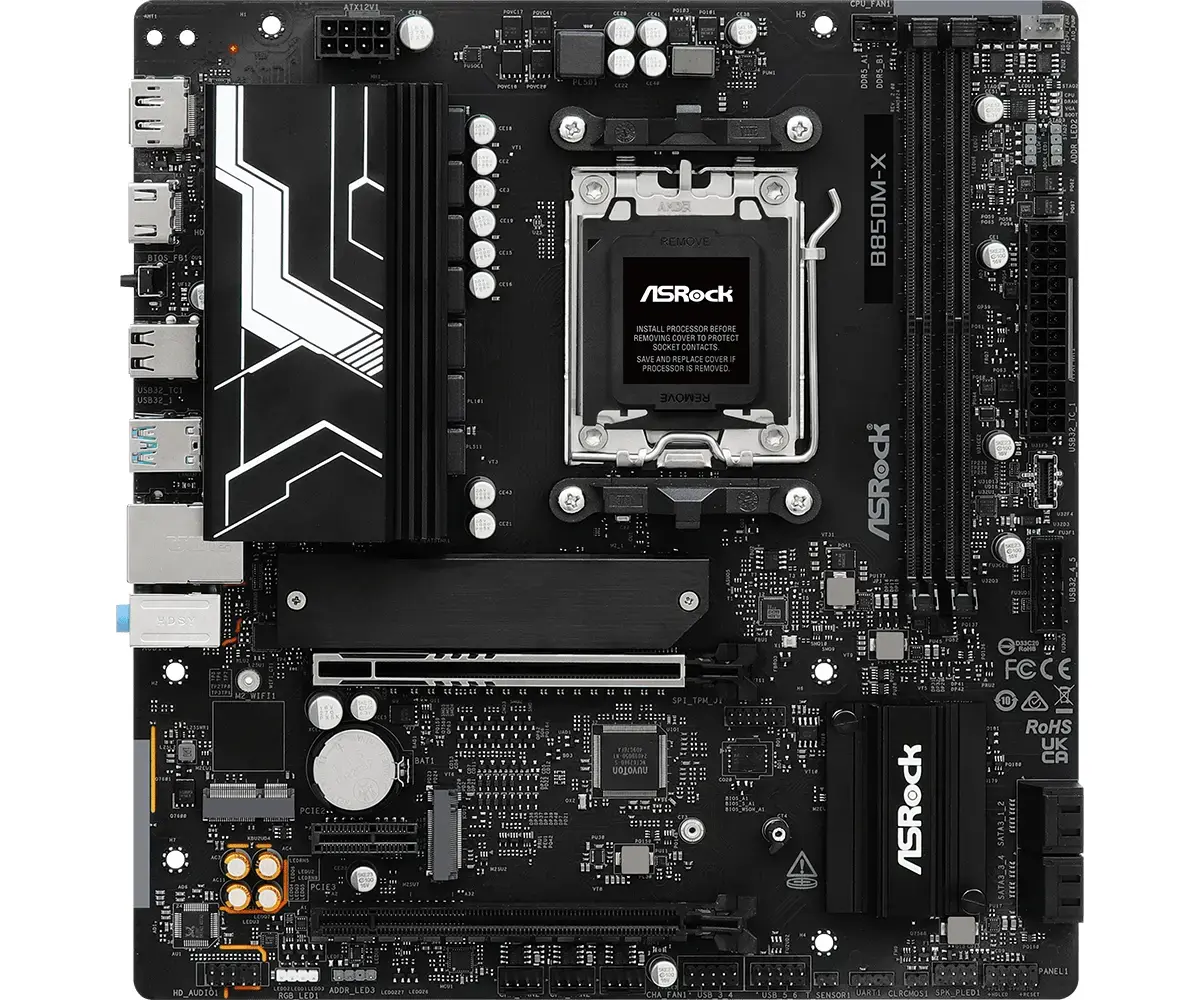 Mātesplate ASRock B850M‑X R2.0 micro ATX Photo 2
