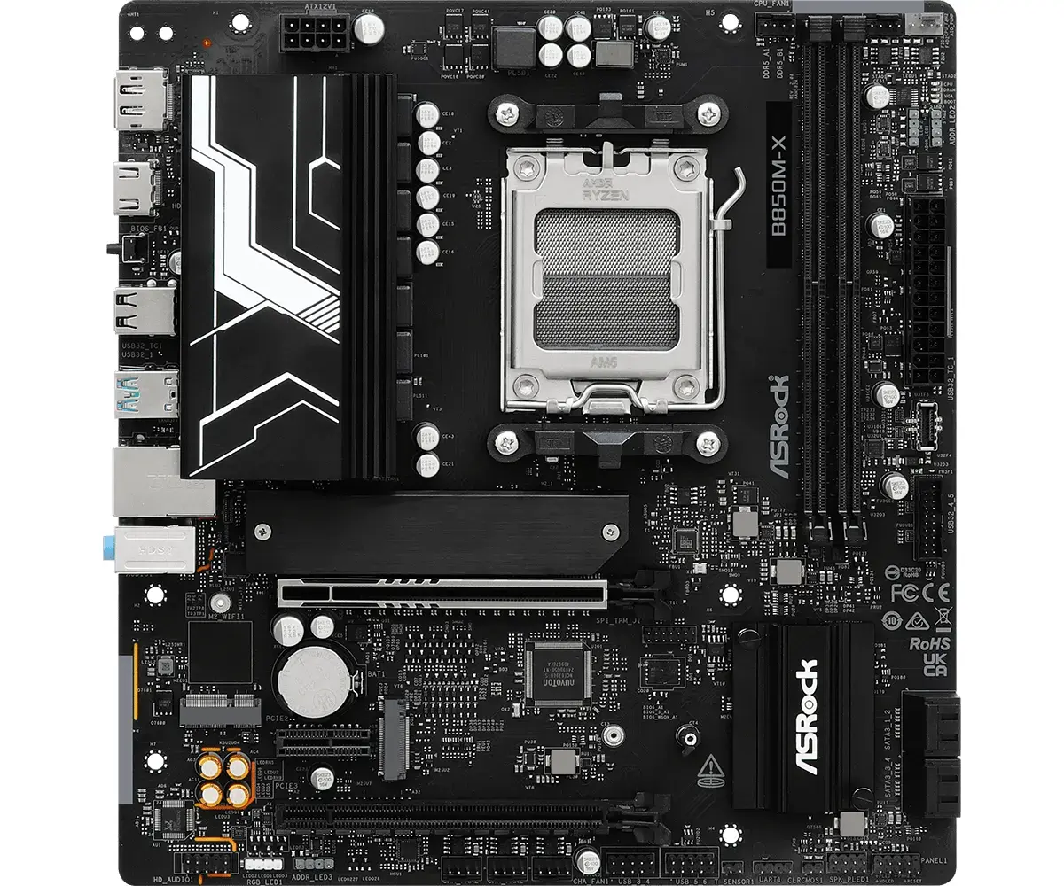 Mātesplate ASRock B850M‑X R2.0 micro ATX Photo 3