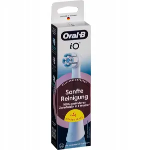 Replacement Brush Heads Oral-B iO Gentle Cleaning 4 Pack — compatible iO electric toothbrushes