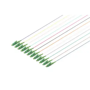 Digitus colored pigtails LC/APC OS2 09/125 µ Simplex 2m