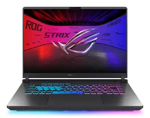 ASUS ROG Strix G15 G615LW-S5075W Intel Core Ultra 9 275HX Portatīvais dators 40,6 cm (16") WQXGA 16 GB DDR5-SDRAM 1 TB SSD NVIDIA GeForce RTX 5080 Wi-Fi 7 (802.11be) Windows 11 Home Melns, Pelēks
