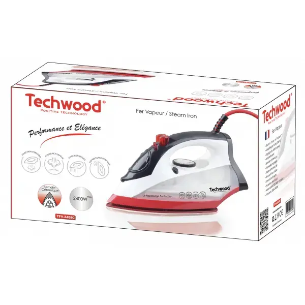 Tvaika gludeklis Techwood TFV-2405C Photo 2