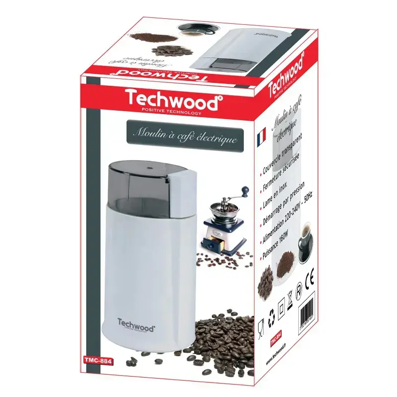 Кофемолка Techwood TMC-884 Photo 2