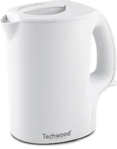 Electric kettle Techwood TB-1101, stainless steel, 1 L capacity, cordless base