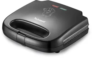 Sendviču grils Techwood TCM-806 2000 W ar nesalīdošām plāksnēm