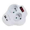 Сетевой адаптер ESPERANZA ELK311W — 2 AC, USB‑C и USB‑A Photo 2