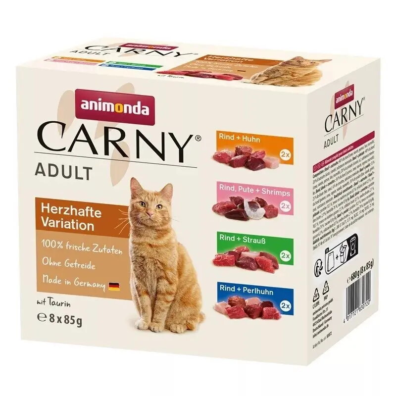 Mitrs kaķu barības animonda Carny Adult