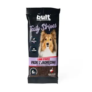 BULT Tasty stripes Lamb - gardums suņiem - 6 gab