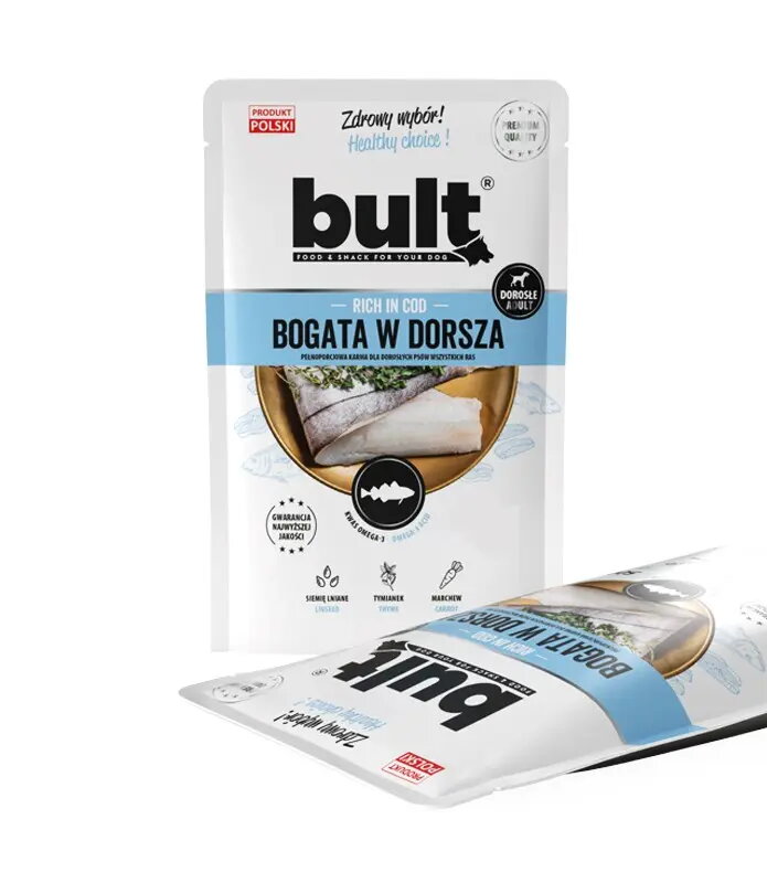 Mitrs suņu barība BULT ar mencu