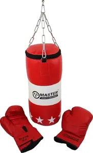 Boksa komplekts Master MAS-DB020 — bērnu boksēšanas maisiņš un cimdi