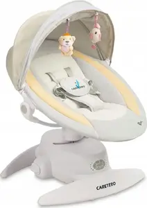 Bēbja šūpuļkrēsls Caretero TERO-8005 Opti Beige — sēdeklis mazuļiem mierināšanai un spēlēm