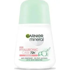 Deodorant roll-on GARNIER Mineral Hyaluronic Care 72H Sensitive, 50 ml