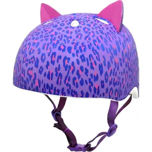 Bērnu/jauniešu ķivere C-PREME LEOPARD KITTY izm. M (54–58 cm) 8+ gadu vecumam
