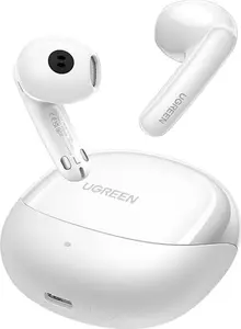 UGREEN HiTune H6 Pro hibrīdās ausītes ar aktīvu trokšņu slāpēšanu (baltas)
