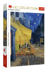 Puzle Trefl Art Collection 1000 1000 gabalas Taras kawiarni w nocy