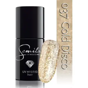 Гель-лак SEMILAC 037 Gold Disco 7 мл
