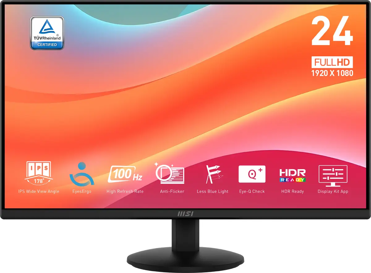 MSI Pro MP242L 23.8" monitor Full HD Photo 2