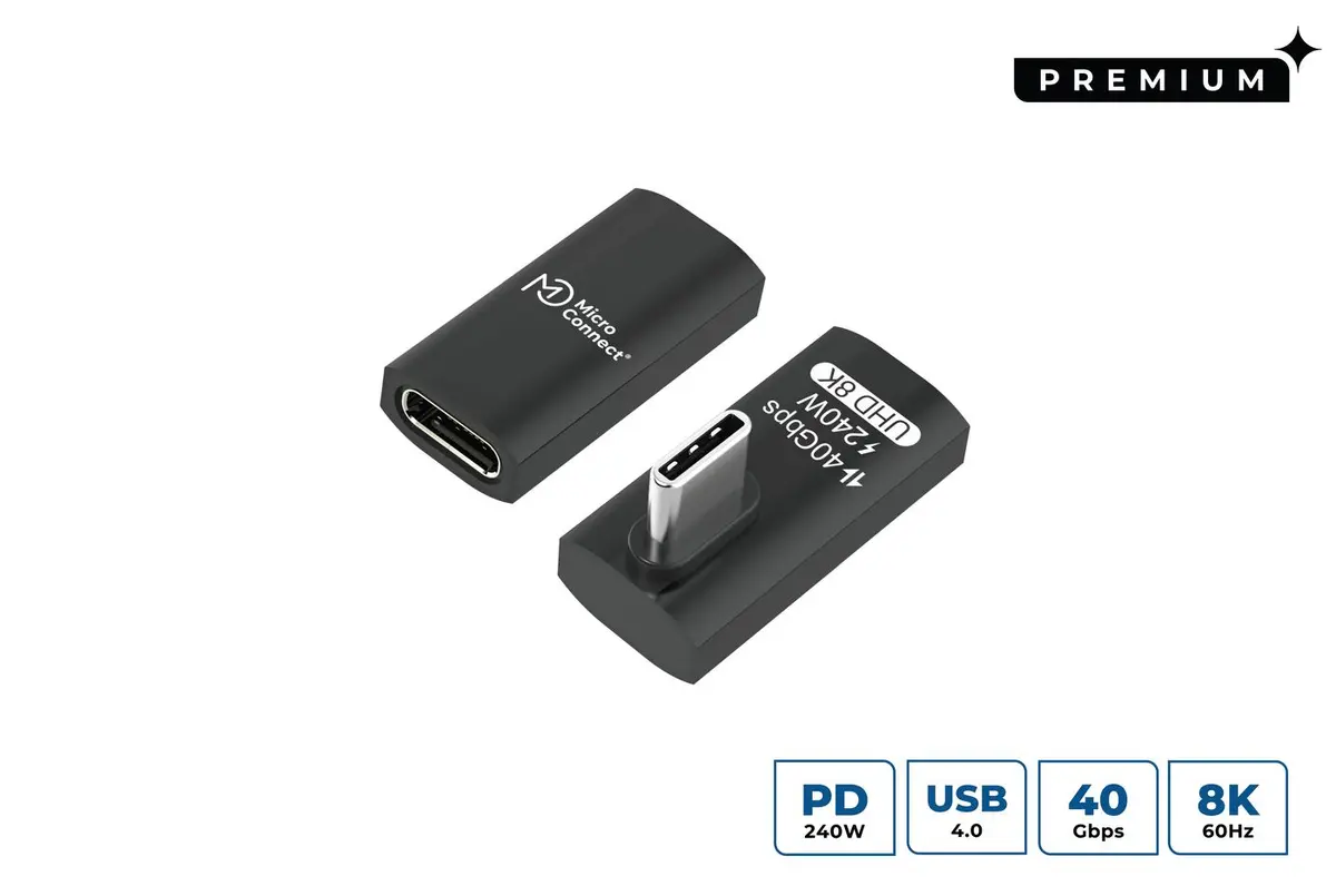 MicroConnect USB4 Gen 3x2 USB-C uz