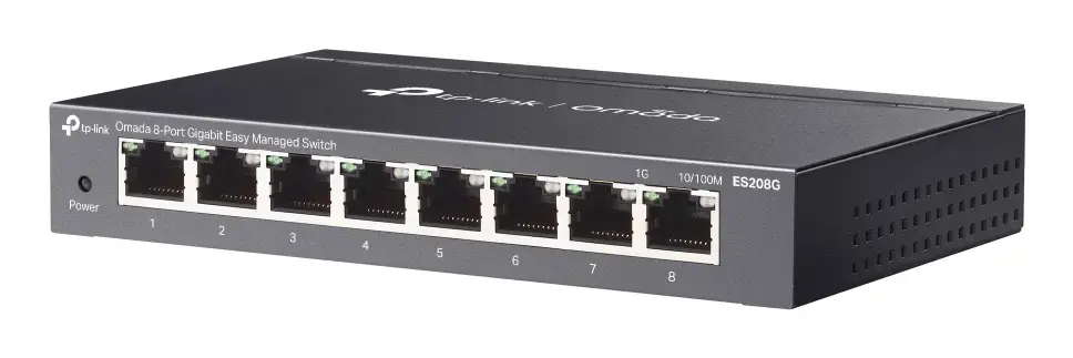 TP‑Link Omada ES208G управляемый L2 8‑портовый Gigabit Photo 3